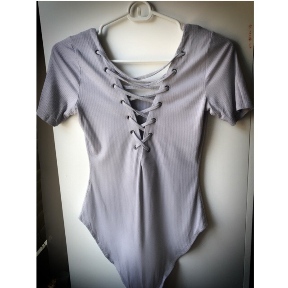 Forever21 Back-Detailed Body Suit